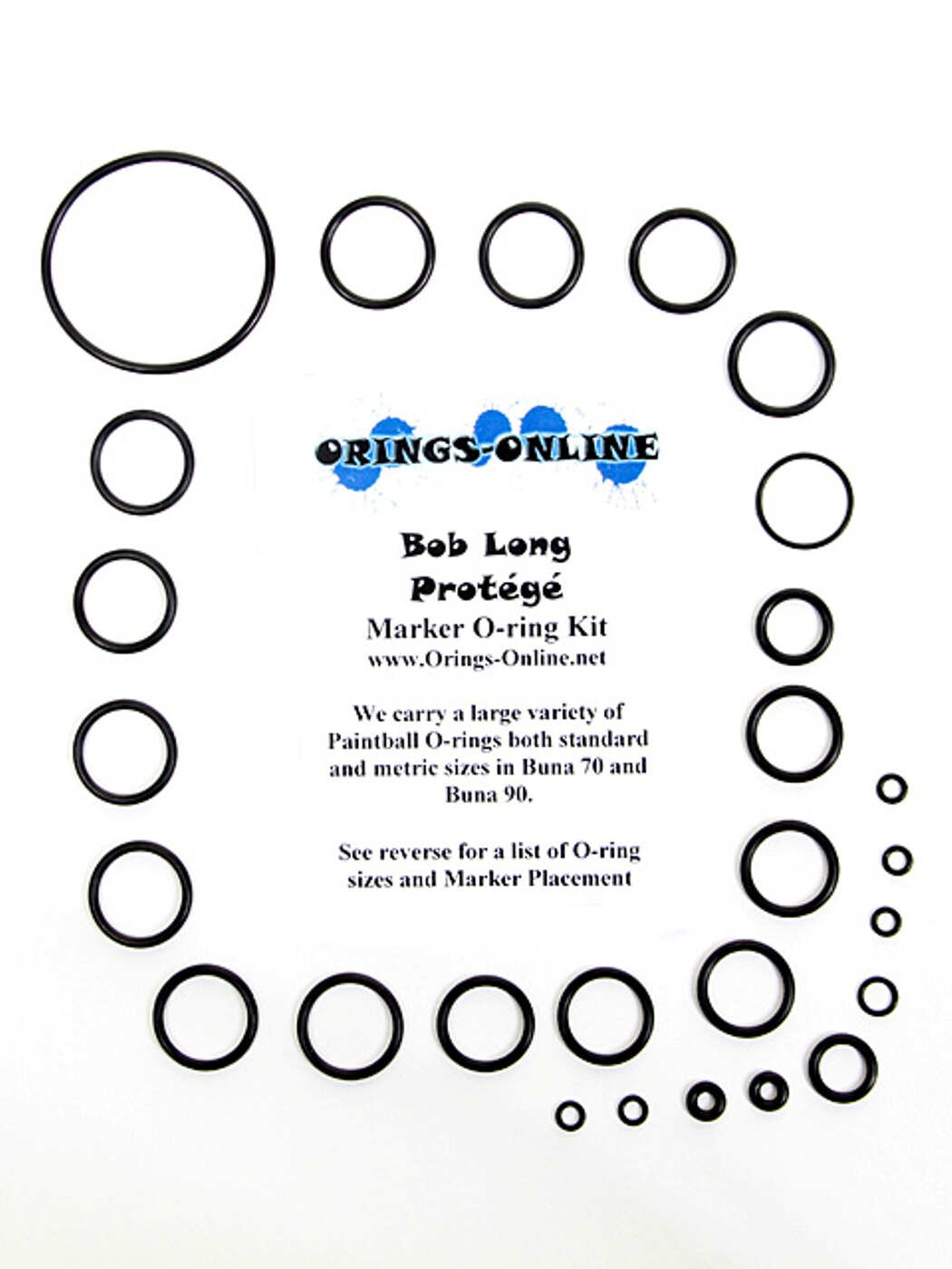 Bob Long Protege Marker O-ring Kit